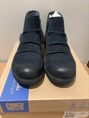 Clarks Collection Leather Ankle Boots - Hearth Clara